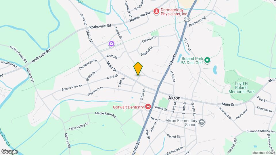 17 N 5th St Mapa y Detalles de la Ubicación