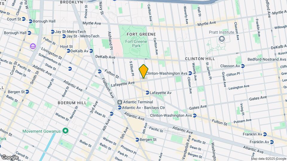 99 Lafayette Ave Map and Location Details