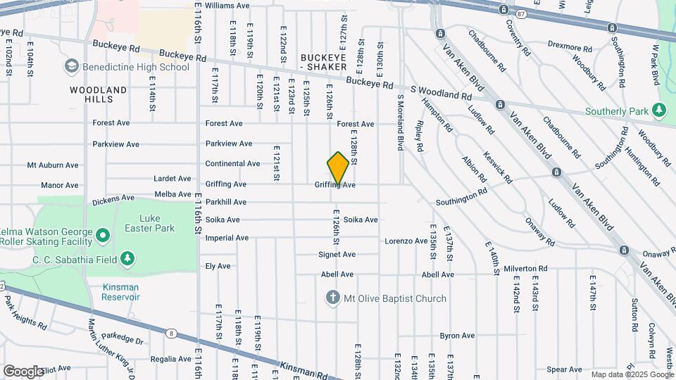 12610 Griffing Ave Mapa y Detalles de la Ubicación
