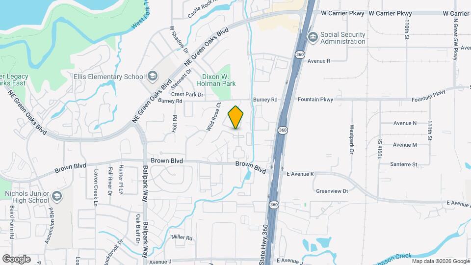 2533 Thomason Cir Map and Location Details