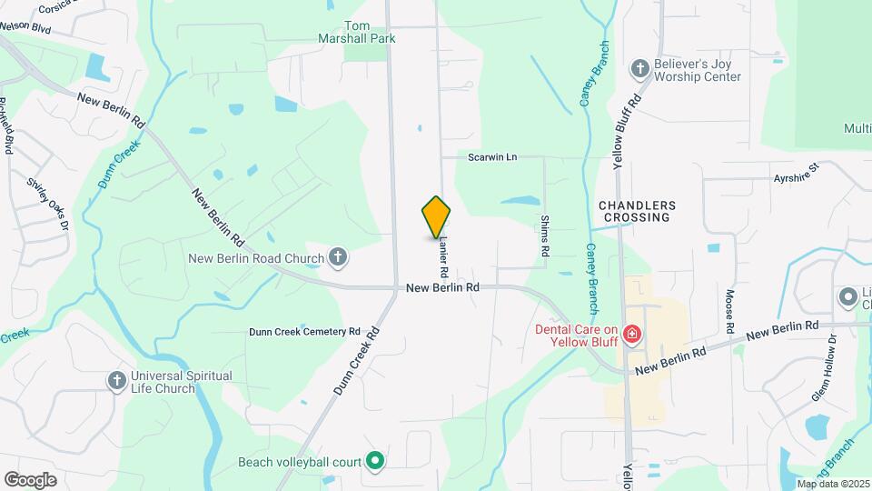 12706 Lanier Rd Map and Location Details