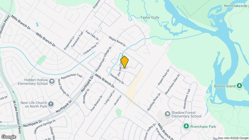 2744 Woodspring Acres Dr Map and Location Details