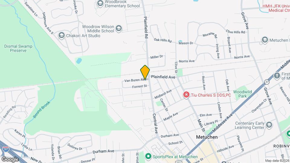 12 Van Buren Ave Map and Location Details