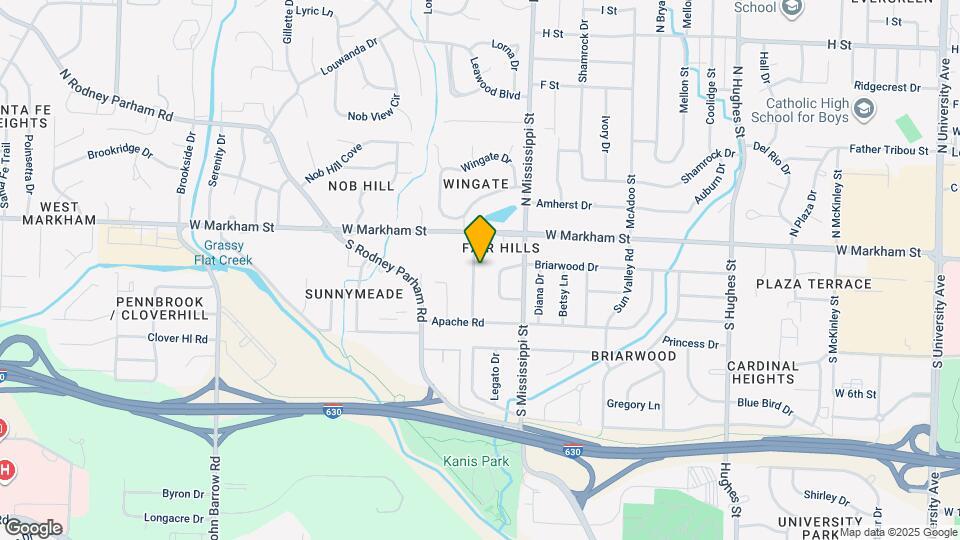 201 Hiawatha Dr Map and Location Details