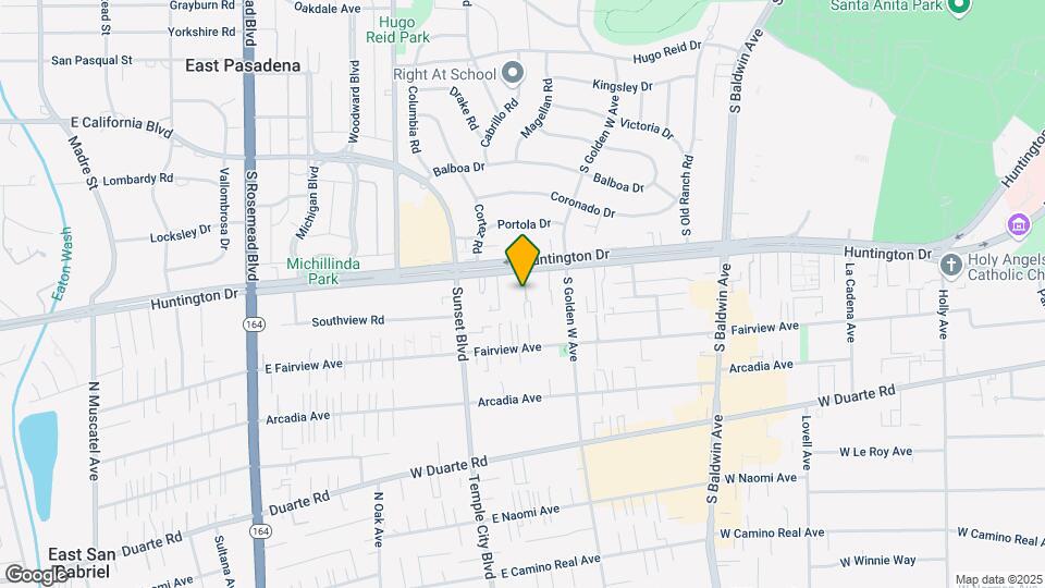 938 W Huntington Dr Mapa y Detalles de la Ubicación