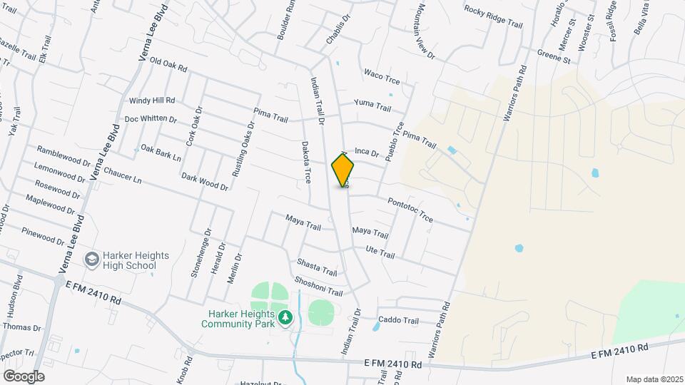 1710 Aztec Trce Map and Location Details