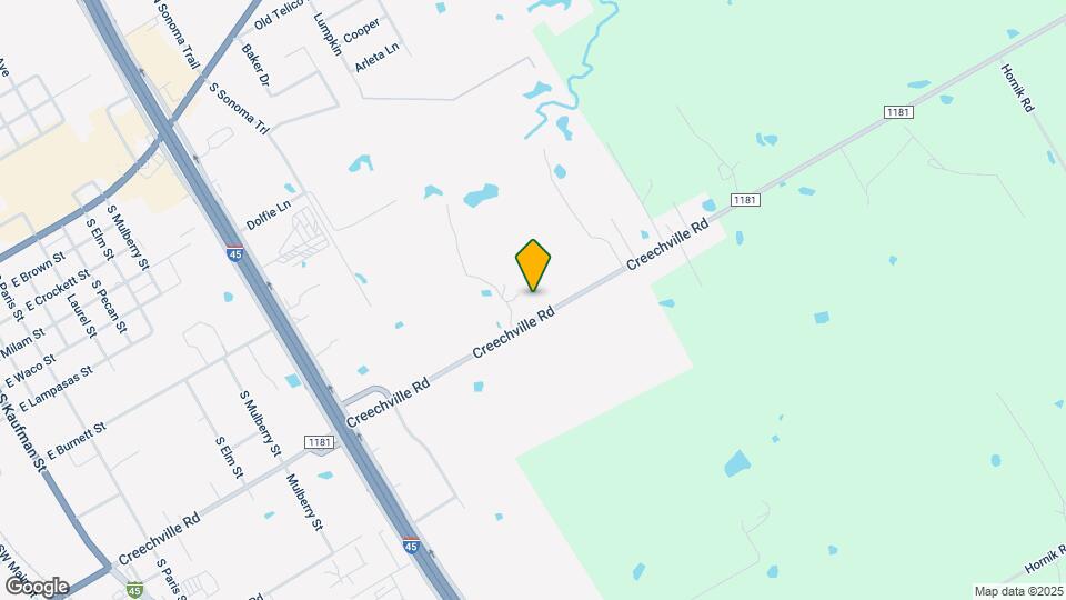 1900 Creechville Rd Map and Location Details