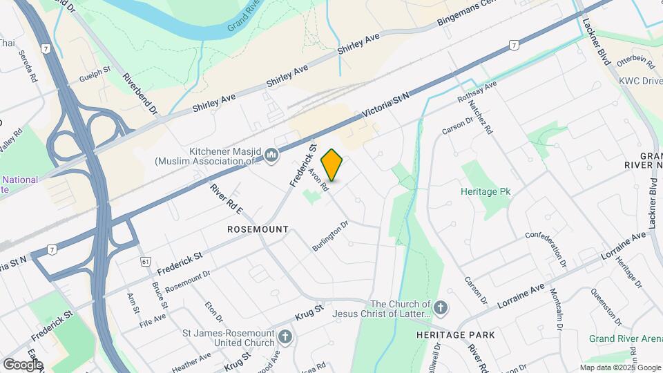 52 Avon Rd Map and Location Details