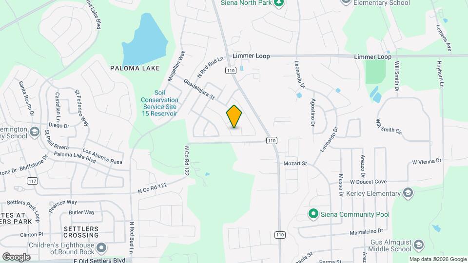 3618 Penelope Way Map and Location Details