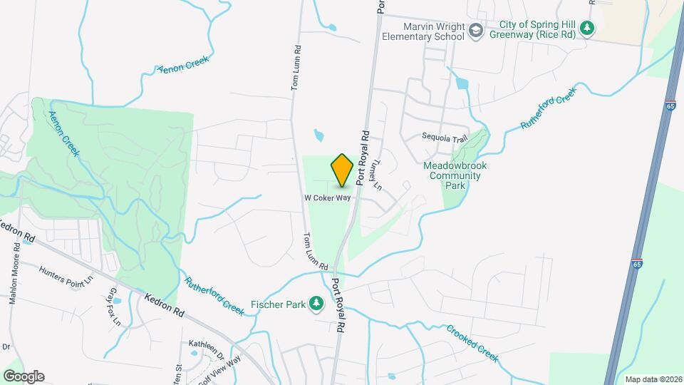 710 W Coker Way Map and Location Details