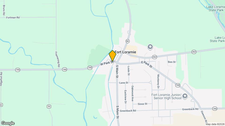 10 W Park St, Unit E Mapa y Detalles de la Ubicación