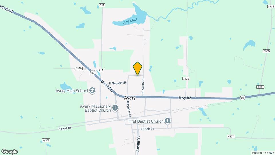 375 N Austin St Map and Location Details