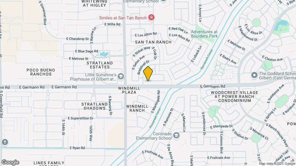 3353 E Santa Fe Ln Map and Location Details