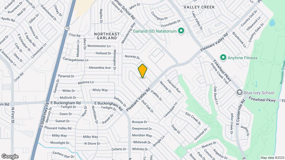 2226 Pueblo Dr Map and Location Details