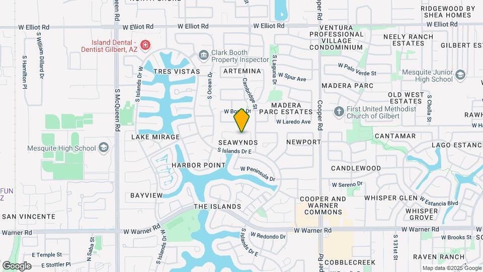 410 S Sunrise Dr Map and Location Details