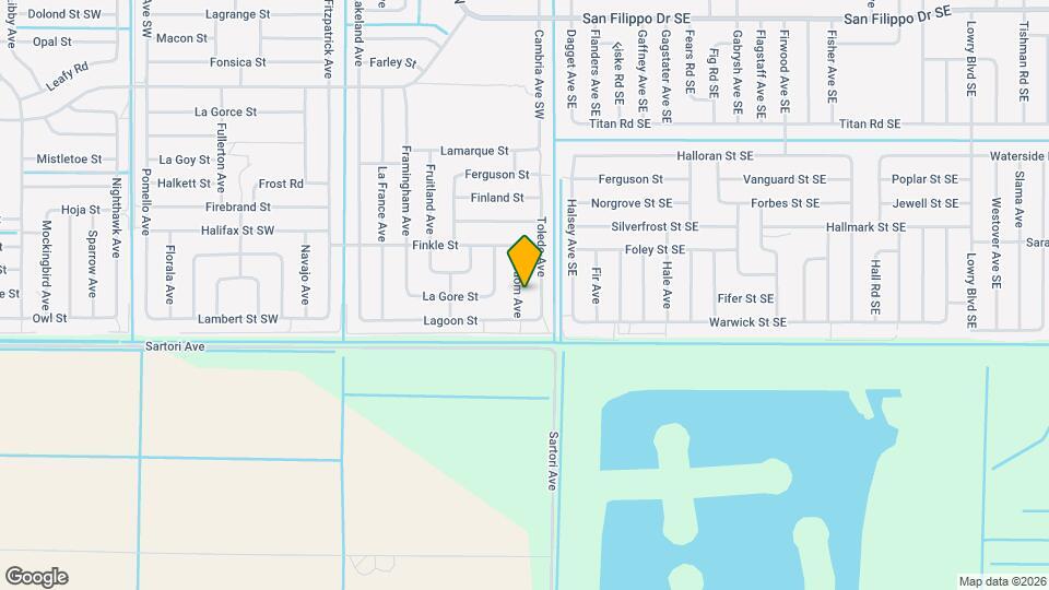 3371 Freedom Ave Mapa y Detalles de la Ubicación