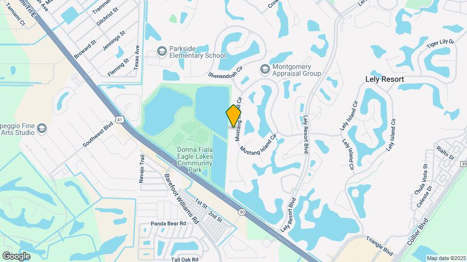 8920 Mustang Island Cir Map and Location Details