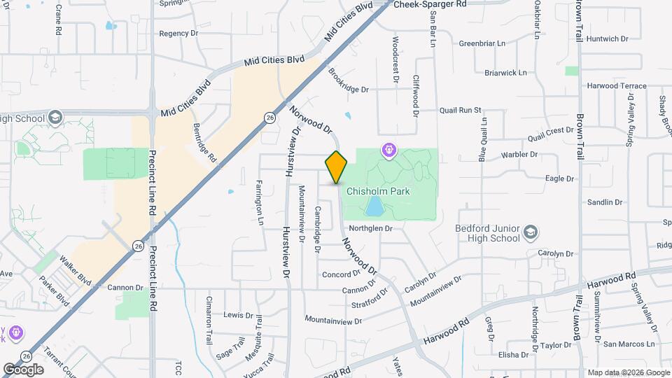 2237 Norwood Dr Map and Location Details