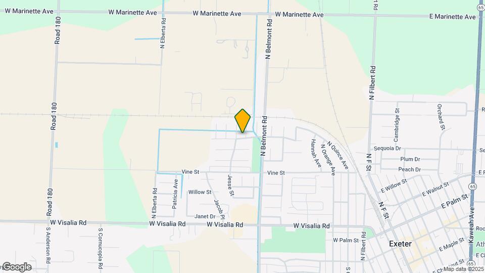 1155 Meadow Ave Map and Location Details