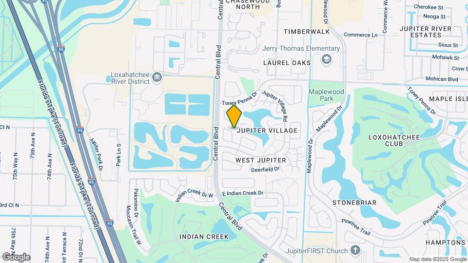 216 Palmetto Ct Map and Location Details