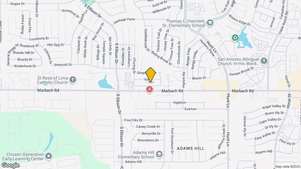 9647 Bratton Dr Map and Location Details