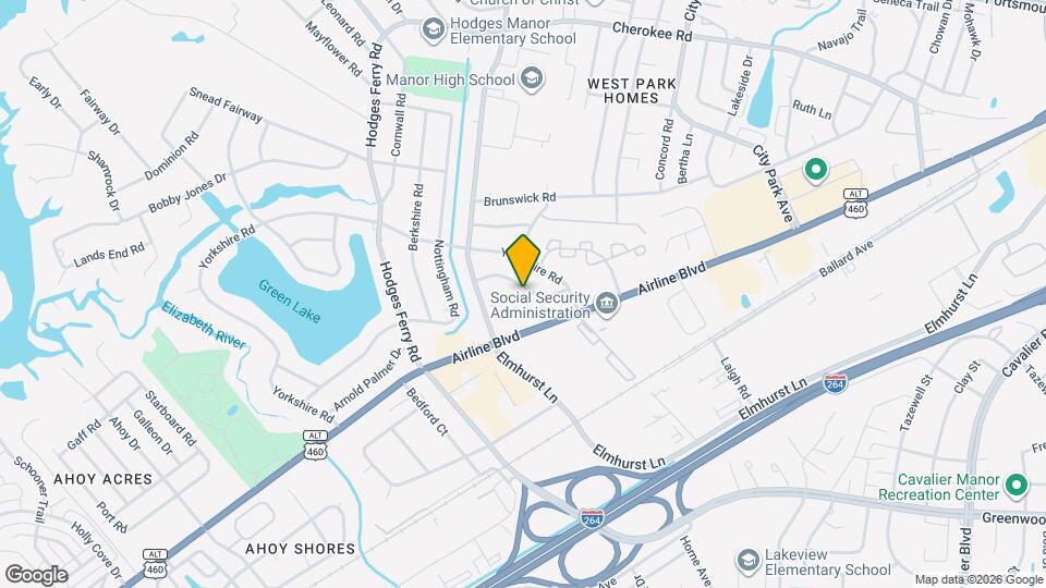 511 Delham Rd Map and Location Details