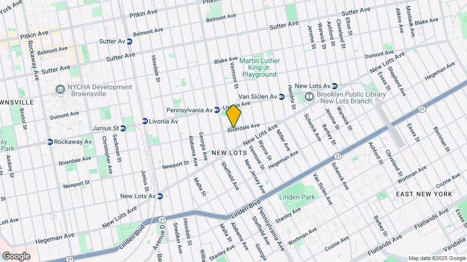 647 New Jersey Ave Map and Location Details