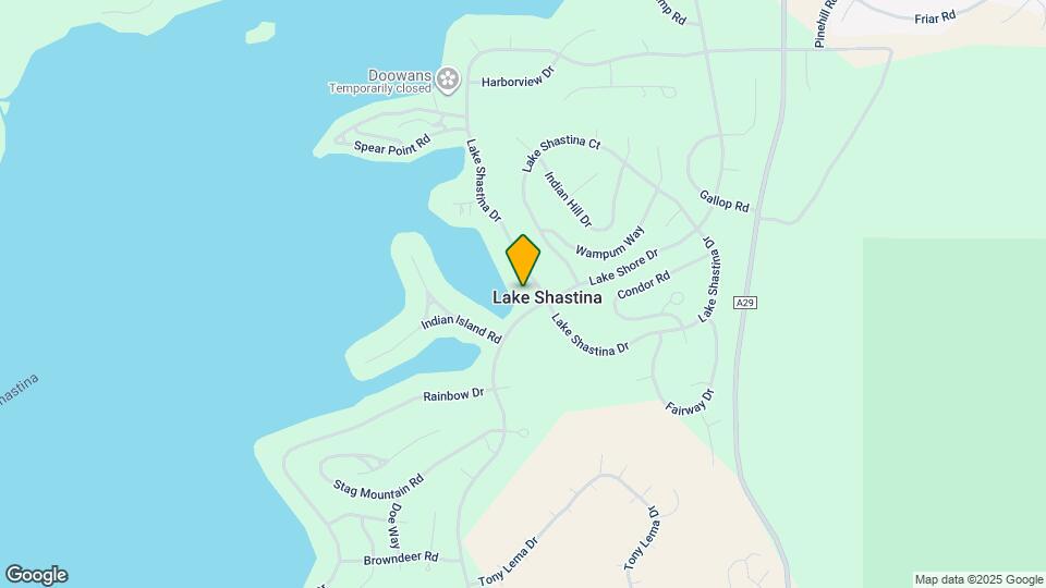 5036 Lake Shastina Dr Map and Location Details