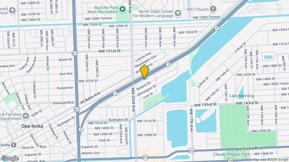 2100 Service Rd Map and Location Details