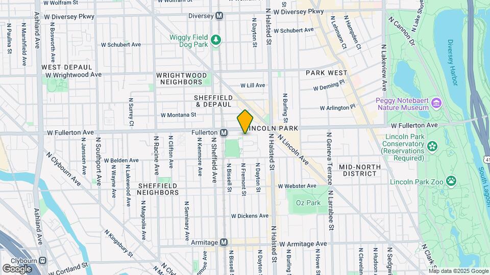 858 W Chalmers Pl, Unit 1 Mapa y Detalles de la Ubicación