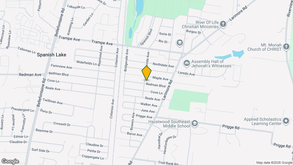 1157 Redman Blvd Map and Location Details