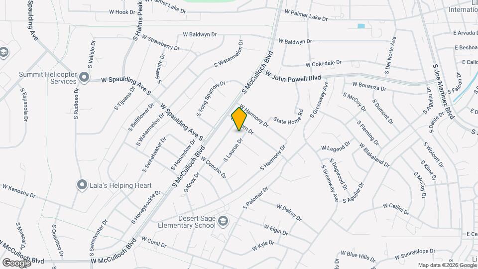 753 S Laurue Dr Map and Location Details