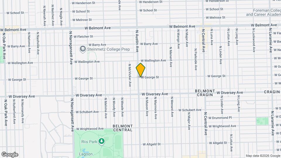 2859 N Austin Ave, Unit 2 Map and Location Details