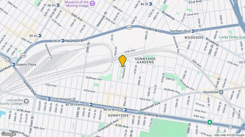 39-34 45th St Map and Location Details