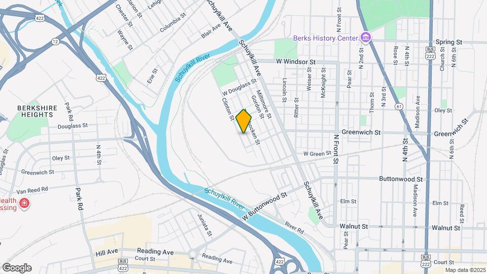 639 Clinton St Map and Location Details