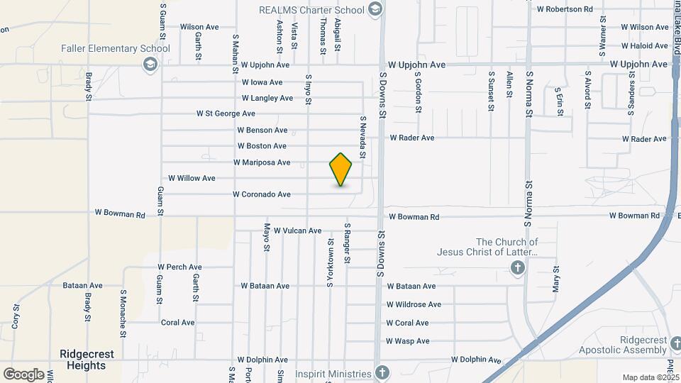 1000 W Coronado Ave Map and Location Details
