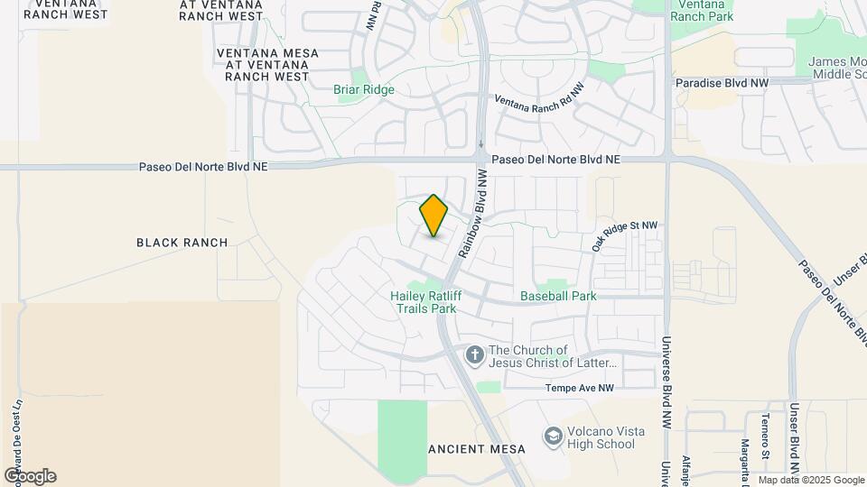 7224 Jalisco Rd NW Map and Location Details