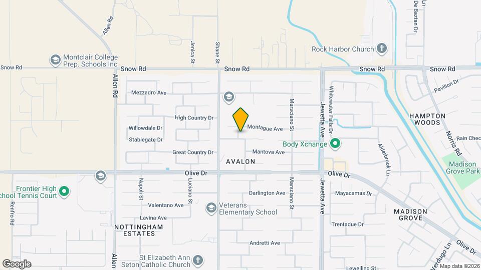 11910 Cedar Bluff Ave Map and Location Details