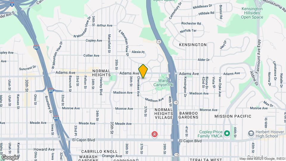 4646 E Mountain View Dr Map and Location Details