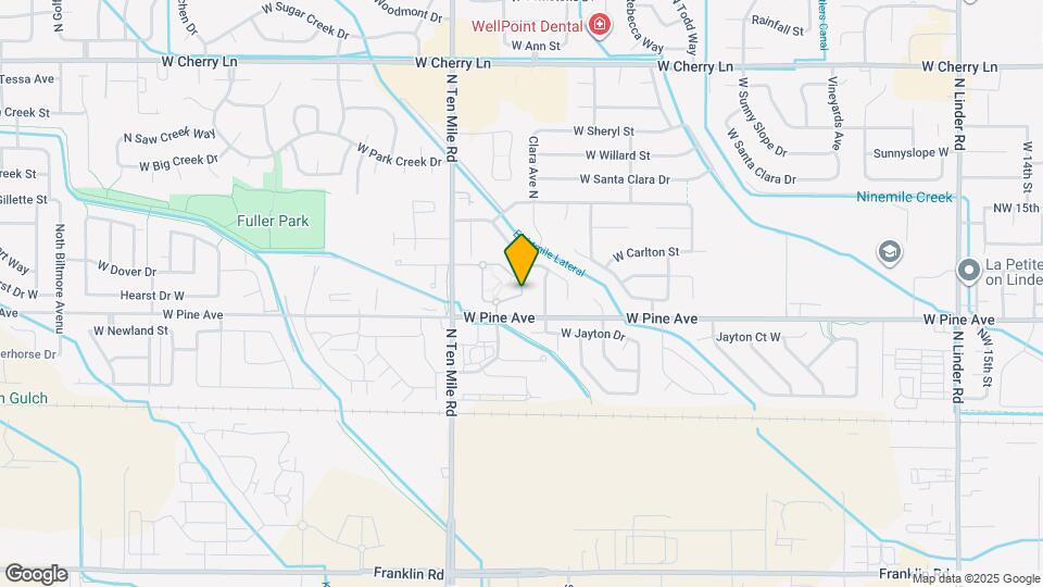 886 N Bonsai Ln Map and Location Details