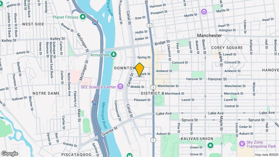 Amaskeag Residences Map and Location Details