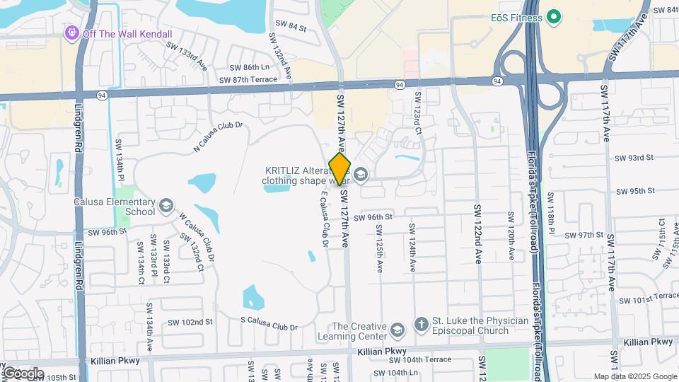 9412 SW 127th Ave Map and Location Details