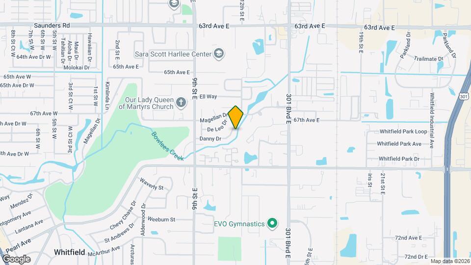 1124 Danny Dr Map and Location Details