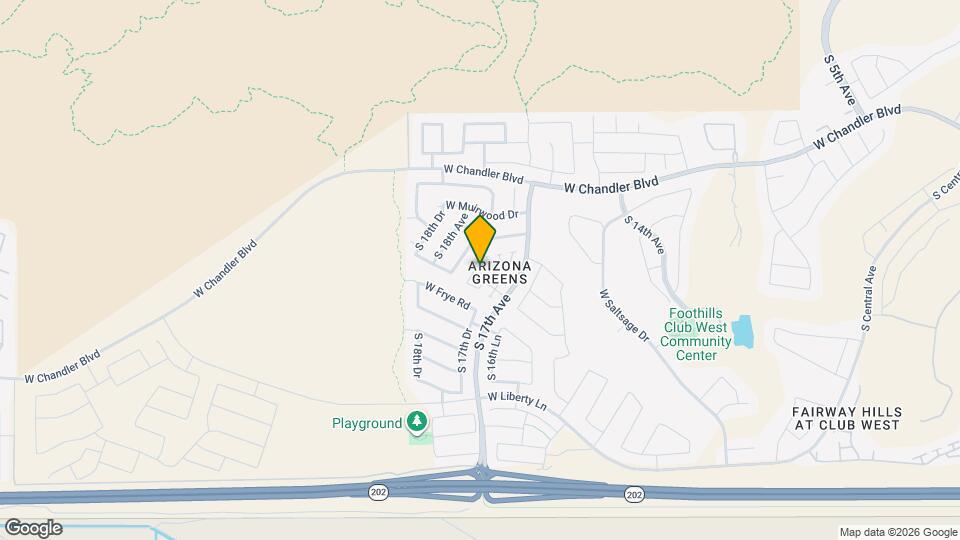16205 S 17th Dr Map and Location Details