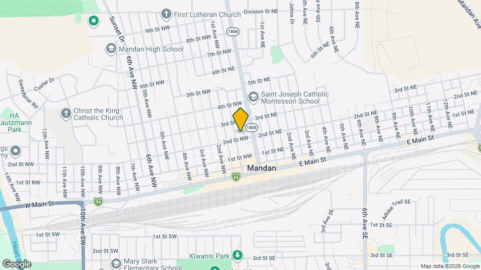 108 2nd St NW Mapa y Detalles de la Ubicación