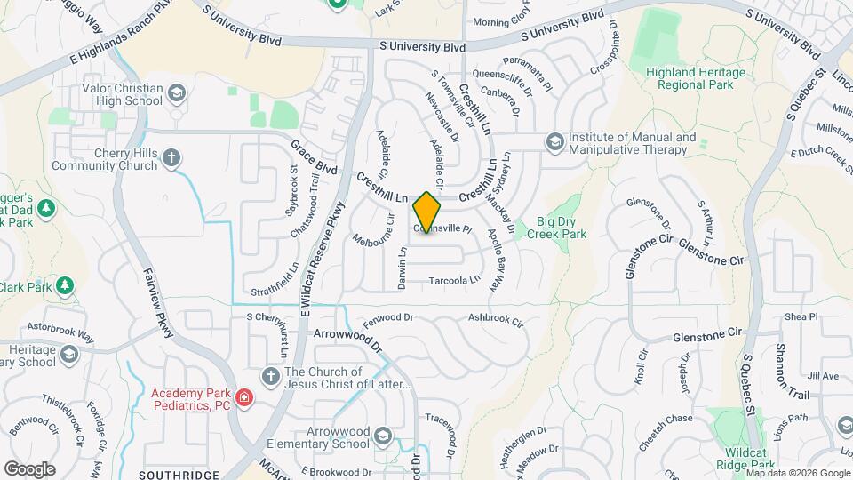 4865 Apollo Bay Dr Map and Location Details