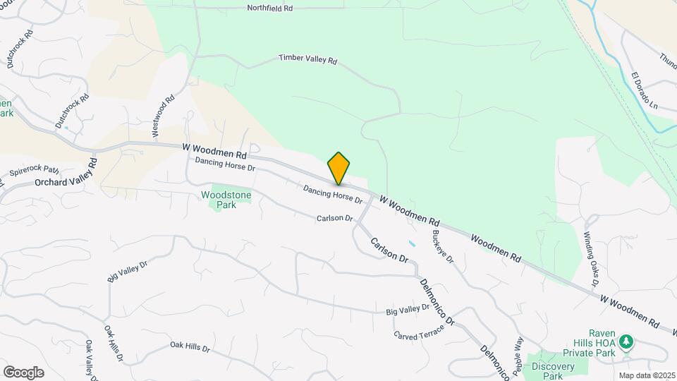 952 Dancing Horse Dr Mapa y Detalles de la Ubicación