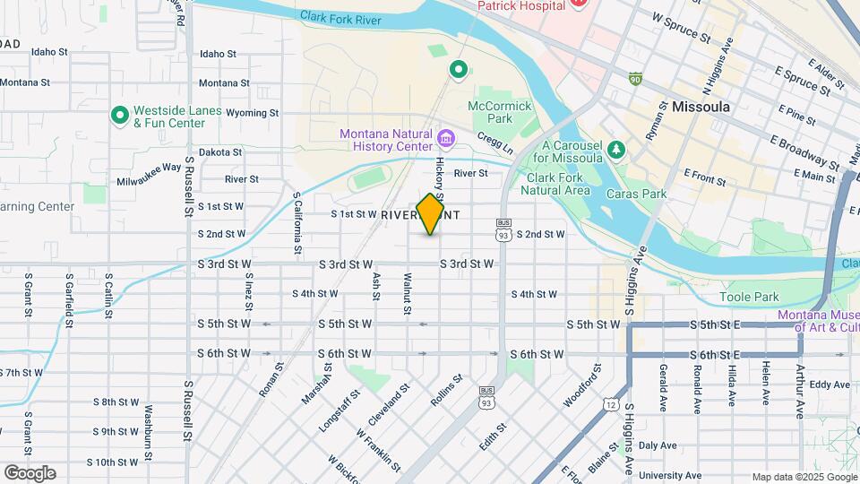 705 S 2nd St W Map and Location Details
