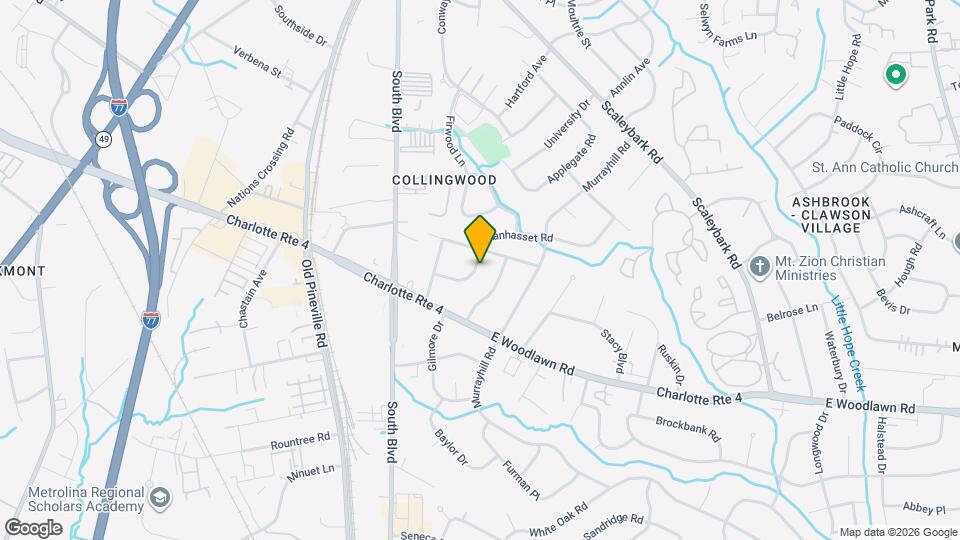 544 Manhasset Rd Map and Location Details