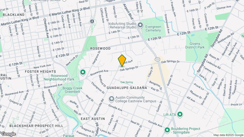 2712 Oak Springs Dr Map and Location Details